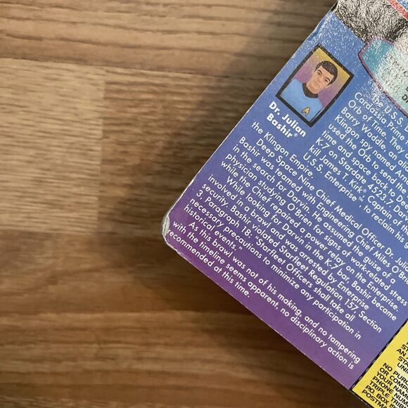 Star Trek Warp Factor Series 1 Dr. Julian Bashir Action Figure 1997 Playmates - Picture 8 of 8